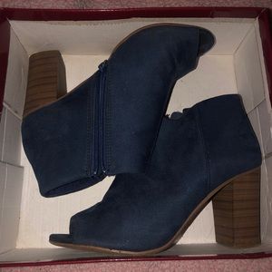 Thick Heel, Open Toe shoes